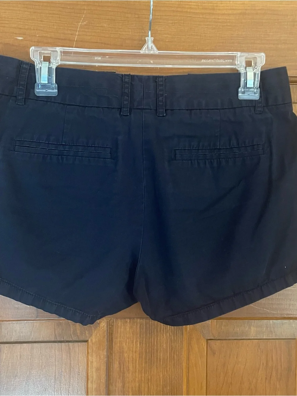 J. Crew Women's‎ Navy Tailored Chino “Broken-In” 100% Cotton Shorts, Size 4